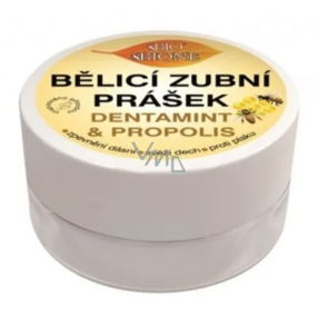 Bione Cosmetics Dentamint & Propolis bělicí zubní prášek 40 g