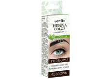 Venita Henna Color Powder barvící prášek na obočí 4.0 Hnědá 4 g