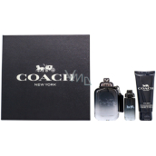 Coach For Men toaletní voda 100 ml + toaletní voda 15 ml + sprchový gel 100 ml, dárková sada pro muže