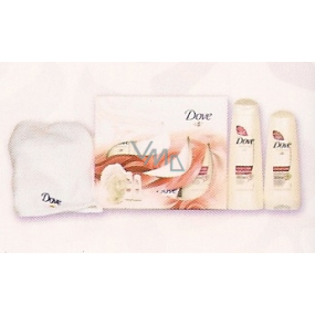 Dove Colour šampon na barvené vlasy 250 ml + kondicionér 200 ml + Turban, kosmetická sada