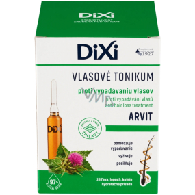 Dixi Arvit vlasové tonikum proti vypadávání vlasů pro všechny typy vlasů, v ampulích 7 x 10 ml