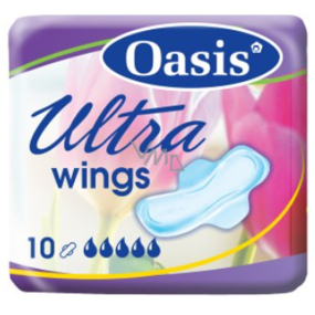 Oasis Ultra Wings Top Dry intimní vložky s křidélky 9 kusů