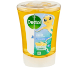 Dettol Kids Citrus Bavič tekuté mýdlo do bezdotykového dávkovače mýdla náhradní náplň 250 ml