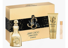 Jimmy Choo I Want Choo Le Parfum parfémovaná voda pro ženy 100 ml + tělové mléko 100 ml + parfémovaná voda 7,5 ml, dárková sada pro ženy