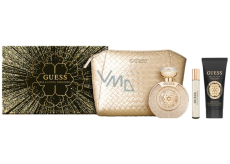 Guess Bella Vita Paradiso parfémovaná voda 100 ml + tělové mléko 100 ml + parfémovaná voda 15 ml + kosmetická taška, dárková sada pro ženy