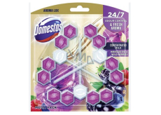 Domestos Aroma Lux Hibiscus Oil & Wild Berries WC závěs 3 x 55 g