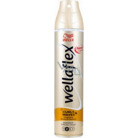 Wella Wellaflex Curls and Waves lak na vlasy pro vlnité a kučeravé vlasy 250 ml