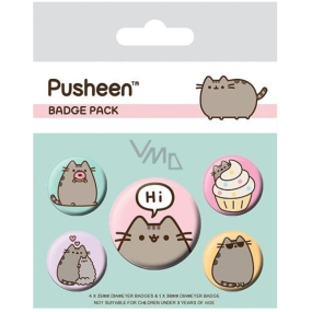 Epee Merch Pusheen Hi Set odznaků 5 kusů