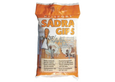 Kittfort Sádra Gips šedá - stavební 3 kg