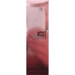 Montblanc Lady Emblem Elixir třpytivý tělový olej pro ženy 50 ml