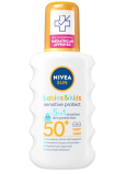 Nivea Sun Babies & Kids OF50+ sprej na opalování pro děti 200 ml