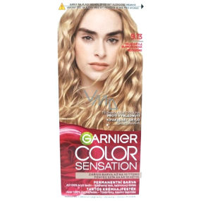 Garnier Color Sensation barva na vlasy 9.13 Velmi světlá blond duhová