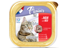 Plaisir Cat Hovězí vanička 100 g