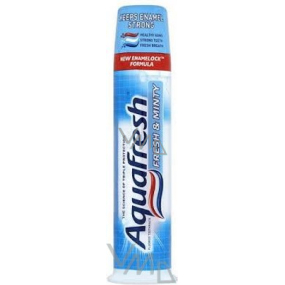 Aquafresh Fresh & Minty zubní pasta pumpička 100 ml