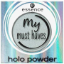 Essence My Must Haves Holo Powder oční stíny 04 Mint Muse 1,7 g