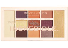 Makeup Revolution London Pretty Incredible paletka očních stínů a rozjasňovačů 13 g