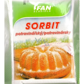 Fan Sorbit Potravinářský sypké stolní sladidlo 100 g