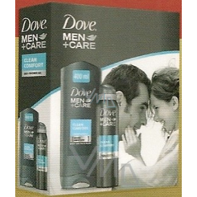 Dove Men + Care Comfort deodorant sprej 150 ml + sprchový gel 250 ml, kosmetická sada