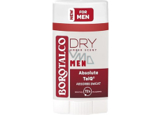 Borotalco Men Dry Amber Scent deodorant stick pro muže 40 ml