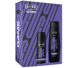 Str8 Game deodorant sprej 150 ml + sprchový gel 400 ml, kosmetická sada pro muže