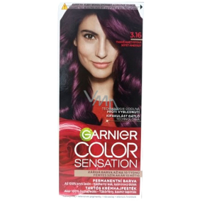 Garnier Color Sensation barva na vlasy 3.16 Tmavá ametystová