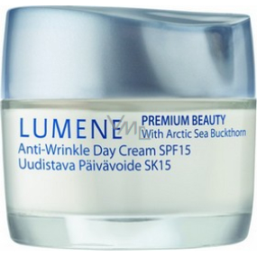 Lumene Premium Beauty Anti-Wrinkle SPF15 denní krém proti vráskám 50 ml