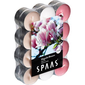 Spaas Tri Magnolia Blossom - Květ magnólie vonné čajové svíčky 24 kusů