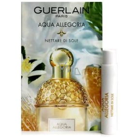 Guerlain Aqua Allegoria Nettare Di Sole toaletní voda pro ženy 1 ml s rozprašovačem, vialka