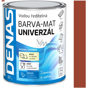 Denas Univerzál barva matná 0220 Hnědá světlá 0,7 kg