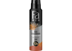 Fa Men Red Cedarwood Fine Fragrance Inspired 72h antiperspirant deodorant sprej pro muže 150 ml