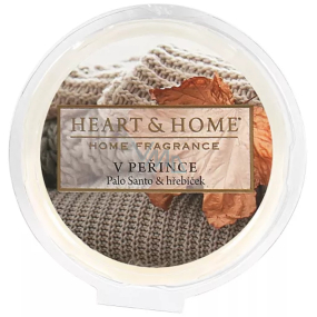 Heart & Home V peřince Palo Santo a hřebíček sójový přírodní vonný vosk 26 g