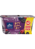 Glade Berry Festive Kiss s vůní lesních plodů a čerstvých fíků vonná svíčka ve skle, doba hoření až 2 x 36 hodin 2 x 112 g, duopack