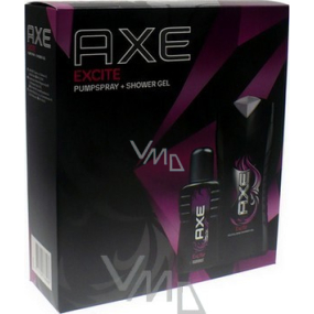 Axe Excite deo pumpsprej 75 ml + sprchový gel 400 ml, kosmetická sada