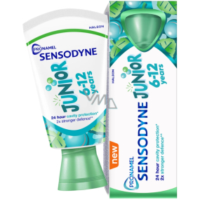 Sensodyne Pronamel Junior zubní pasta s fluoridem a mátovou příchutí pro děti 6 - 12 let 50 ml