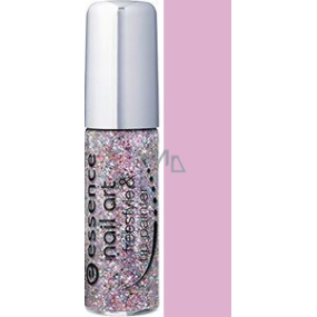 Essence Nail Art Freestyle lak na špičky nehtů 14 Glitter Crush 4 ml