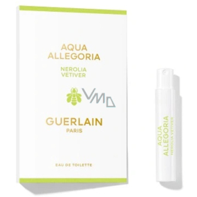 Guerlain Aqua Allegoria Nerolia Vetiver toaletní voda pro ženy 1 ml s rozprašovačem, vialka