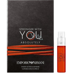 Giorgio Armani Emporio Stronger with You Absolu parfémovaná voda pro muže 1,2 ml s rozprašovačem, vialka