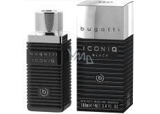 Bugatti Iconiq Black toaletní voda pro muže 100 ml