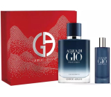 Giorgio Armani Acqua di Gio Profondo parfémovaná voda 100 ml + parfémovaná voda 15 ml, dárková sada pro muže