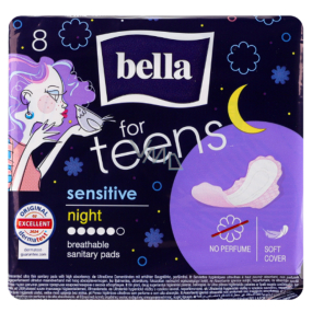 BELLA For Teens ultra Sensitive Night 8ks   3300