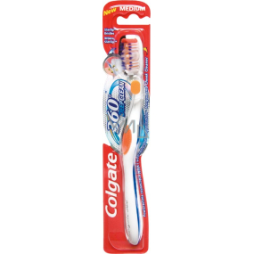 Colgate 360° Deep Clean Medium střední zubní kartáček 1 kus