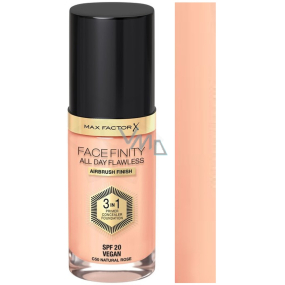 Max Factor Facefinity All Day Flawless 3v1 make-up C50 Natural Rose 30 ml