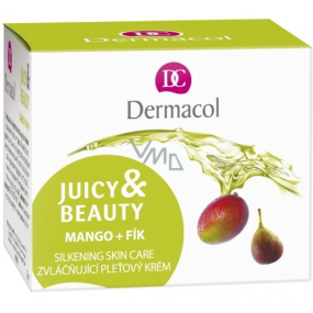 Dermacol Juicy & Beauty Mango a fík zvláčňující pleťový krém 50 ml