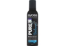 Syoss Pure Volume extra silná fixace pěnové tužidlo 250 ml