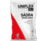 Uniflex Sádra modelářská bílá 1 kg