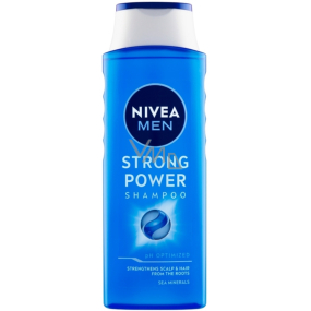 Nivea Men Strong Power šampon na vlasy pro muže 400 ml