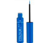 Essence Colour it! tekuté oční linky 01 Royal Blue 3 ml