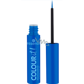 Essence Colour it! tekuté oční linky 01 Royal Blue 3 ml