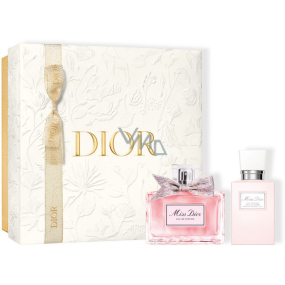 Christian Dior Miss Dior 2021 parfémovaná voda 50 ml + tělové mléko 75 ml, dárková sada pro ženy