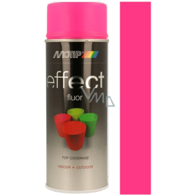 Motip Effect fluor dekorativní růžový sprej 400 ml